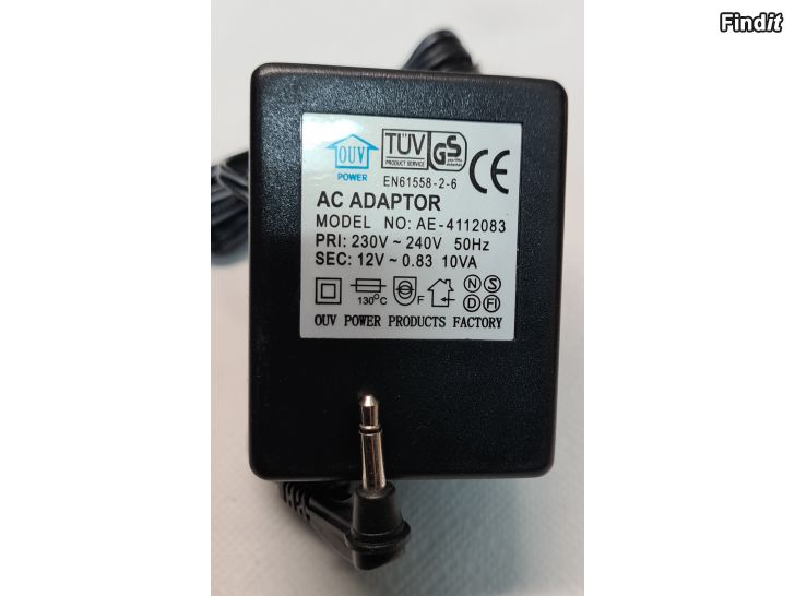 Säljes Adapter 9. 12V