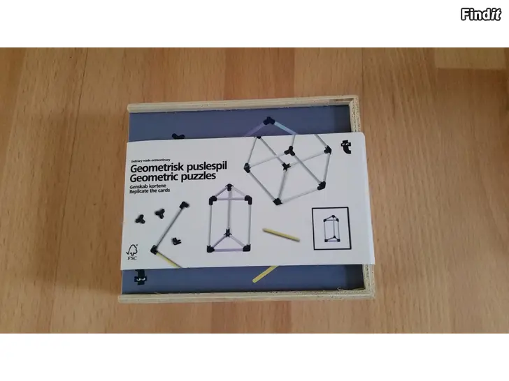 Myydään Geometrinen palapeli - Geometric puzzles 3e
