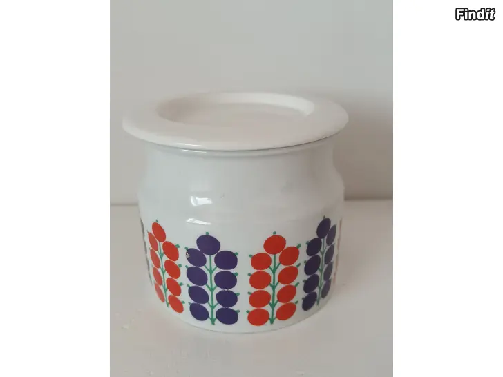 Myydään Arabia Pomona purkki