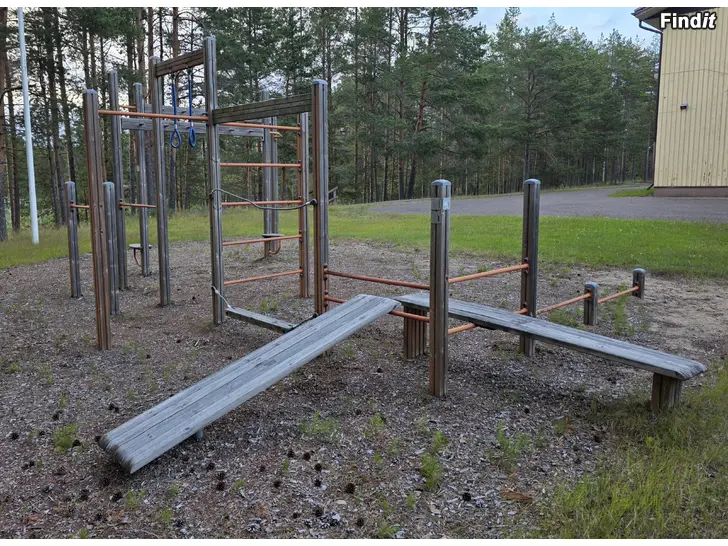 Myydään Kiipeilyteline/betoni painoja