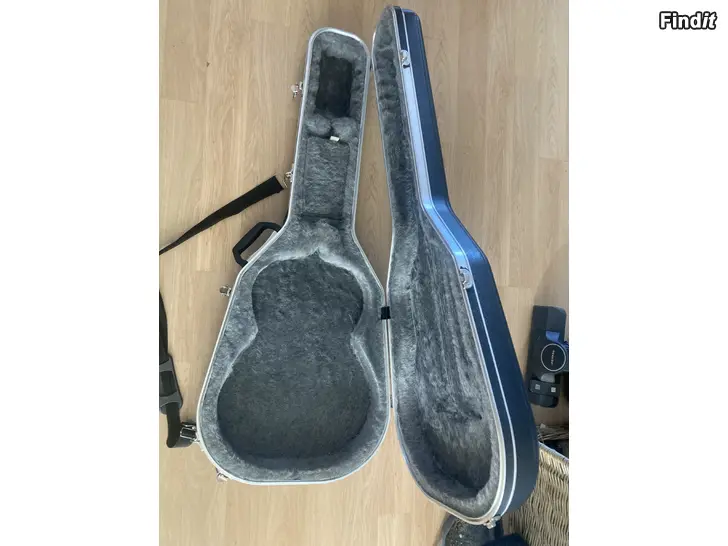 Säljes Hard case Akustisk gitarr