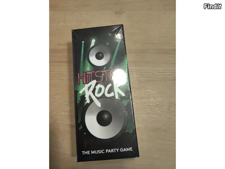 Myydään Hitster Rock  musiikkivisa, uusi ja avaamaton