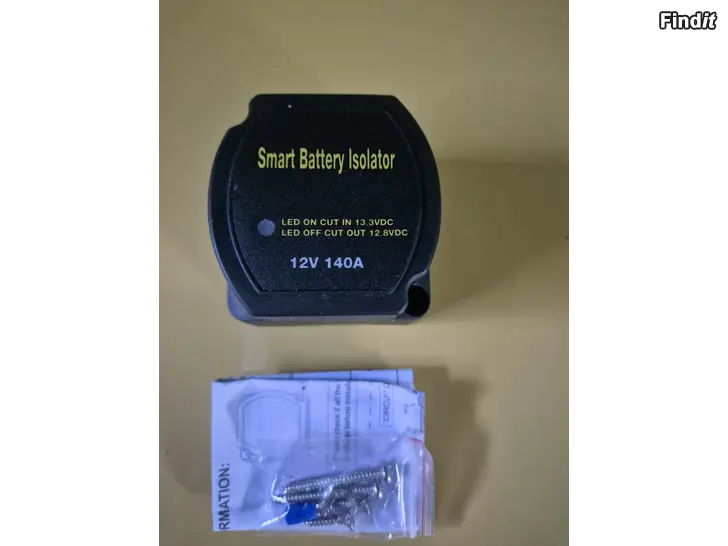 Myydään Akkuerotin, jännitteen tunnistava rele