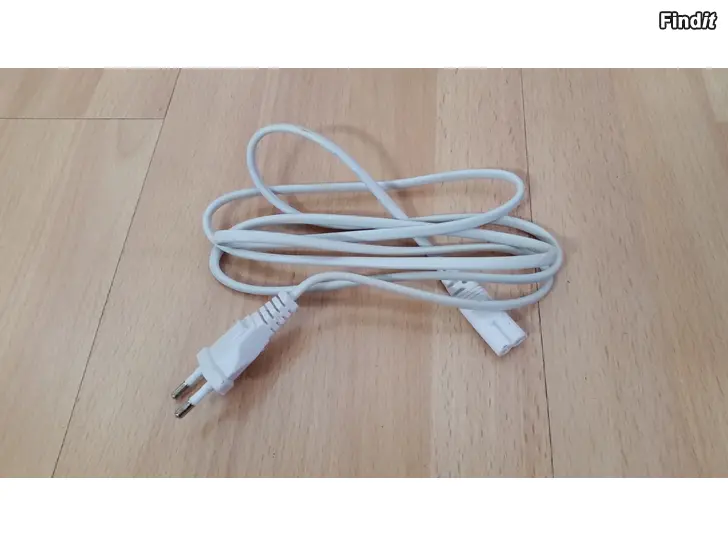 Myydään Sähköjohto virtajohto 1.5m valkoinen EURO-C7 2e