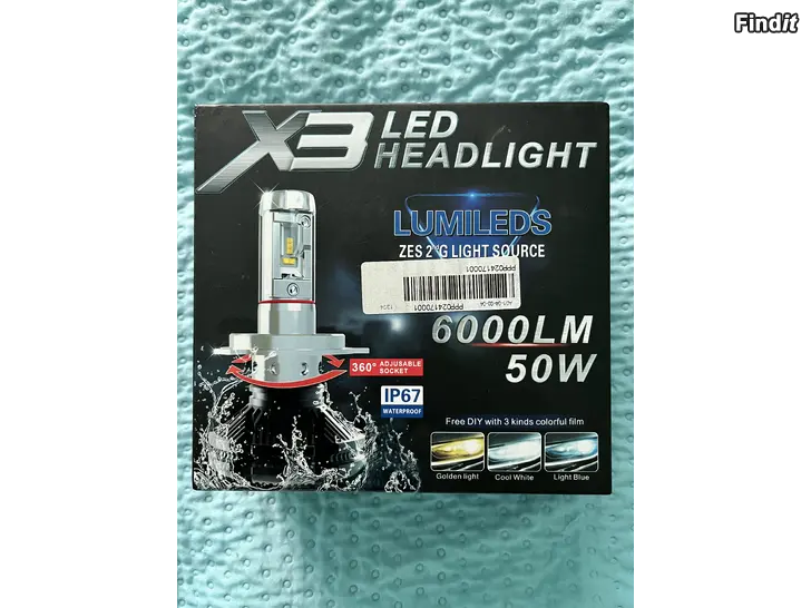 Säljes H7 lampor ny