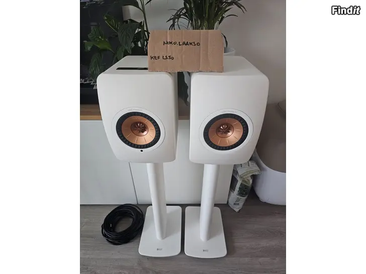 Myydään KEF LS50 Wireless II aktiivikaiutinpari Speakers