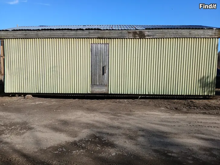 Myydään Työmaaparakki