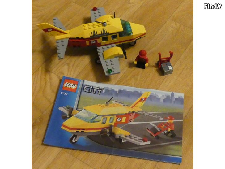 Myydään Lego City 7732 postikone