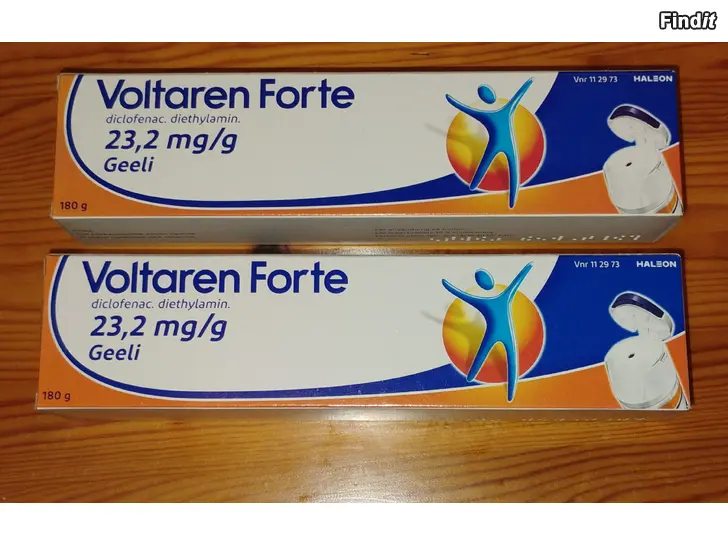 Myydään 2 kpl Voltaren Forte geeliä