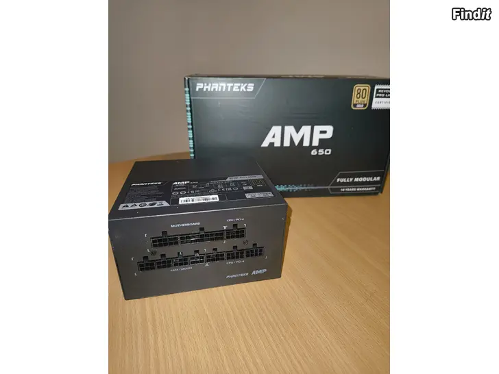 Säljes Phanteks AMP 650 gold powersupply