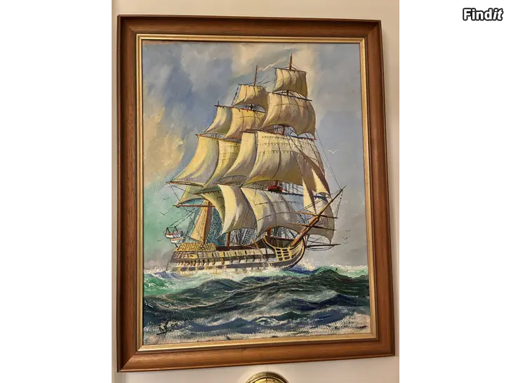 Säljes Tavla skeppsmotiv