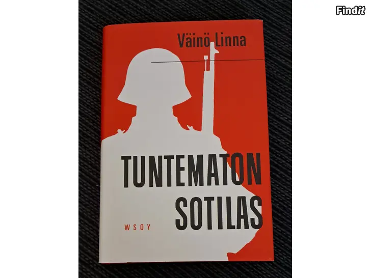 Myydään Väinö Linna  Tuntematon sotilas