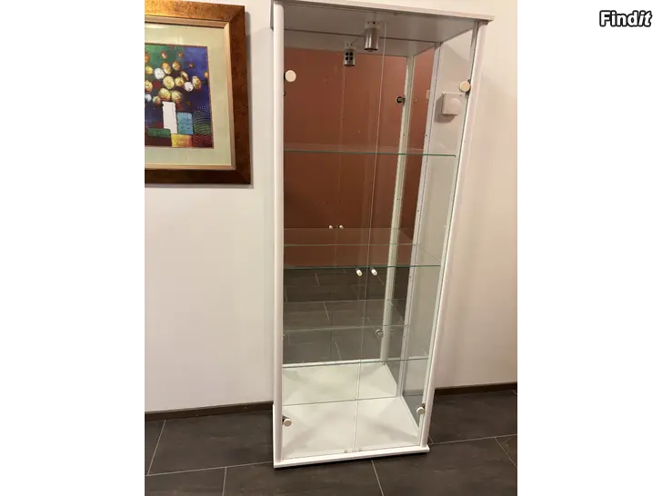 Säljes Vitrinskåp med belysning