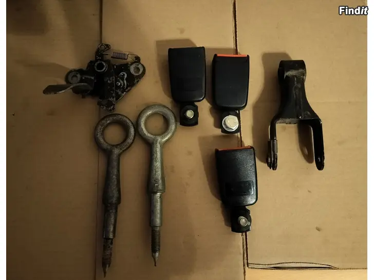 Myydään Moottorituki turvavyönlukkot hinnaussilmukka