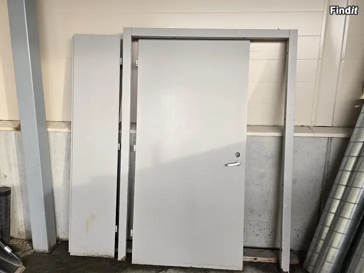 Säljes Branddörr 2-delad