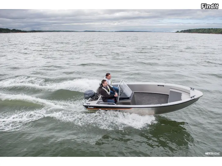 Myydään Buster S1+Yamaha F30BETL