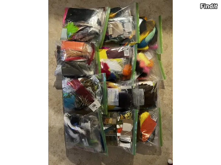 Säljes Stort flugbindningspaket  massor av material