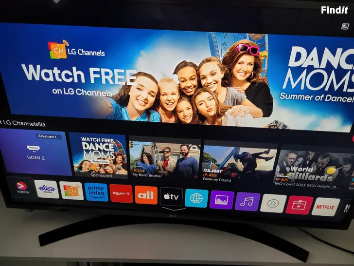 Myydään LG 43 älytv