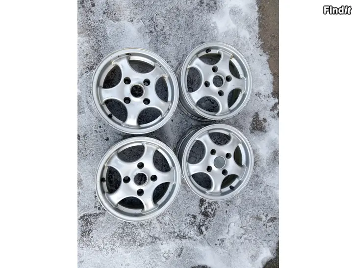 Myydään Alumiinivanteet 4-114,3 4,5-13 et 38