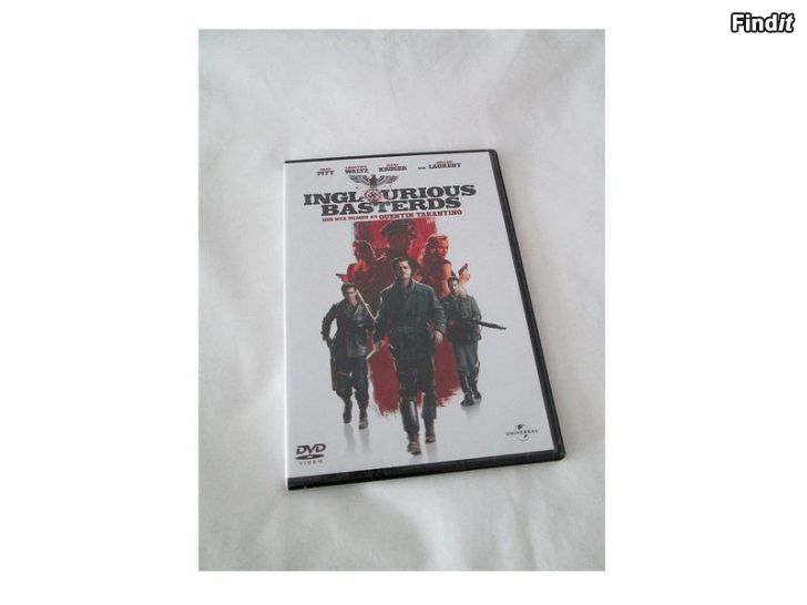 Myydään DVD Inglourious Basterds, uusi vielä sinetöity