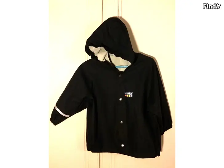 Myydään Rukka sininen sadetakki koko 92 hinta 3e