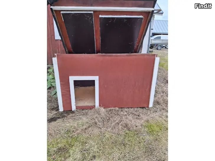 Säljes Isolerad hundkoja