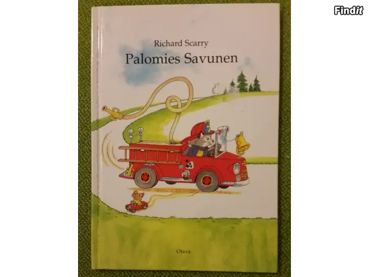 Myydään Richard Scarry Palomies Savunen Otava  -hinta 6e