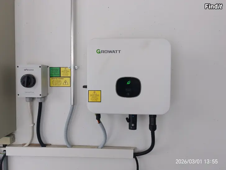 Myydään Growatt MOD 13KTL3X  13 kW 3-vaihe invertteri