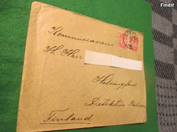 Myydään DETEKTIVA POLISEN 1905, komisario Helsinki