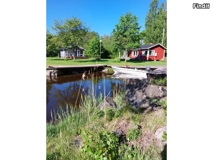 Myydään Fritidshus säljes på Rankelön i Petalax
