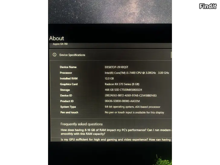 Myydään Dator
