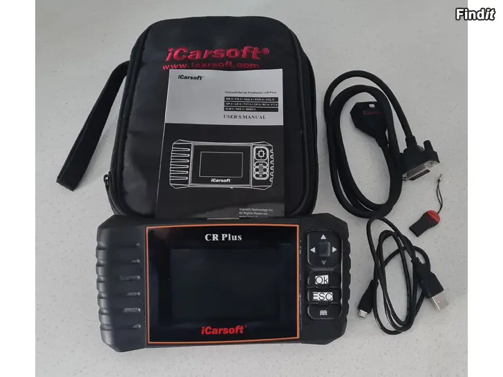 Säljes ICarsoft CR Plus felkodsläsare