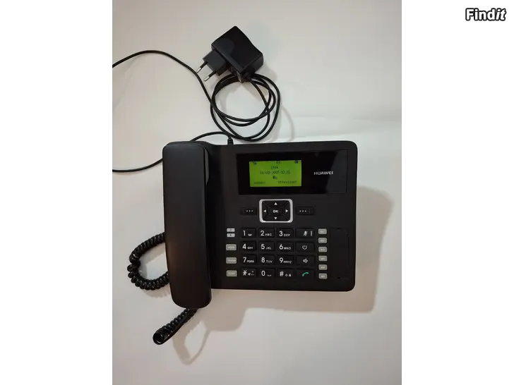 Myydään Huawei F617-20 GSM kotipuhelin pöytäpuhelin ja ohjekirja 25e