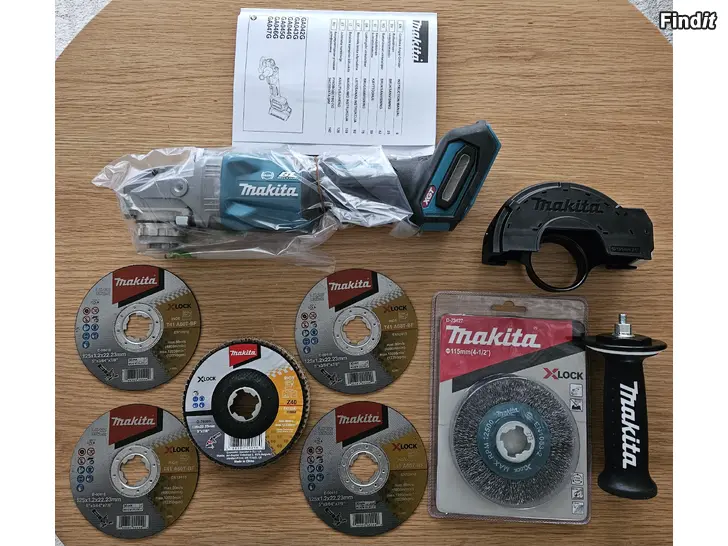Säljes Makita batteridriven vinkelkap