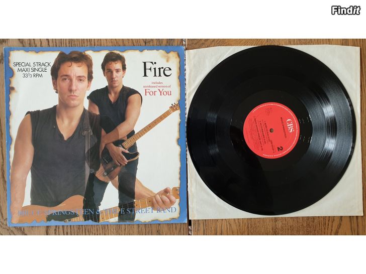 Säljes Bruce Springsteen, Fire. Vinyl S 12