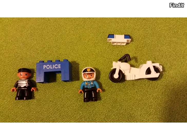 Myydään Lego Duplo poliisi ja rosvo setti -hinta 8e
