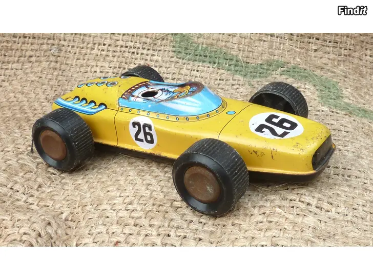 Myydään Vintage japanilainen peltiauto formula