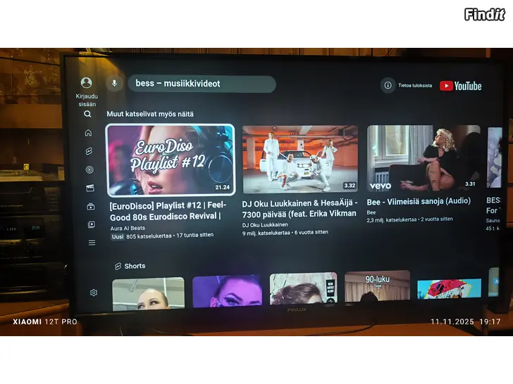 Myydään Finlux 55 Android TV