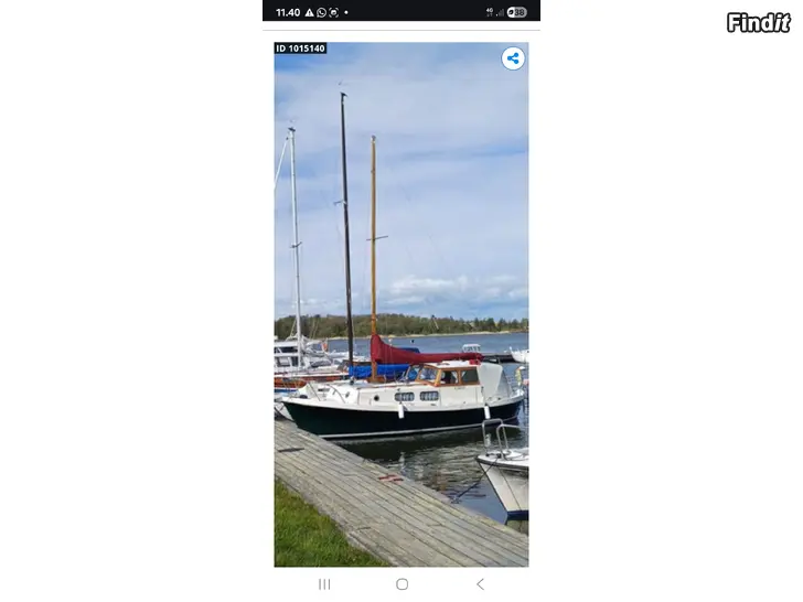 Myydään Nordic 81. Laadukas kotimainen moottoripurjehtija sisäänajetulla moottorilla Vetus m4.15  33hv