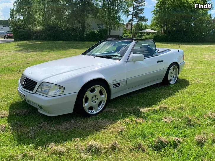 Säljes Mercedes 500 SL Cab V8 327HK Årsmodell 1993 Toppskick