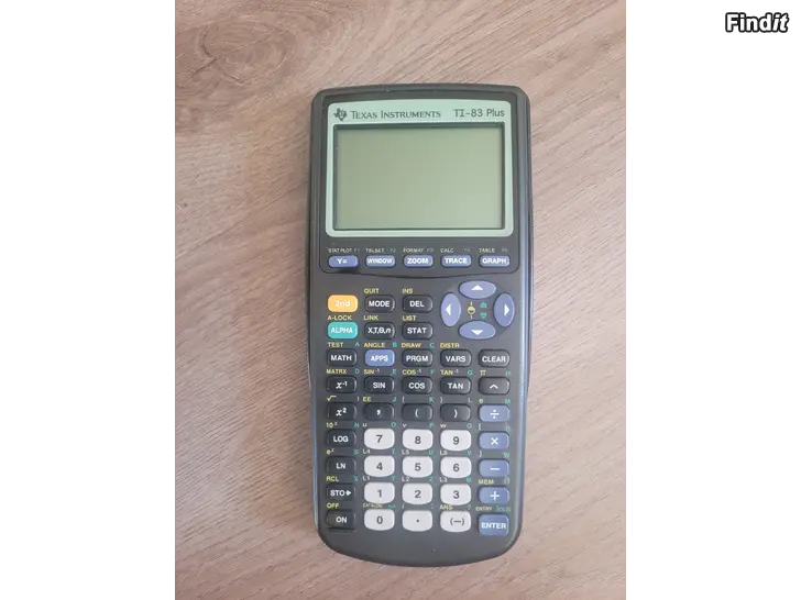 Säljes Texas Instruments TI-83 Plus miniräknare
