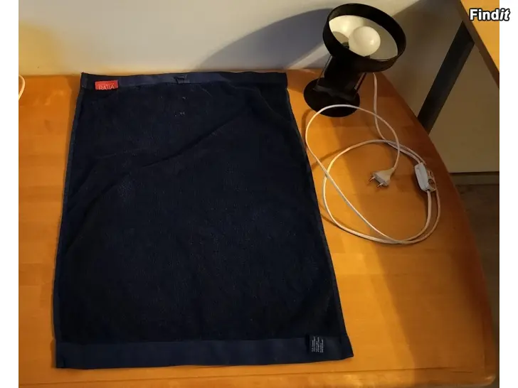 Myydään Risto Matti ratia käsipyyhe 70 luvun retro vintage lamppu
