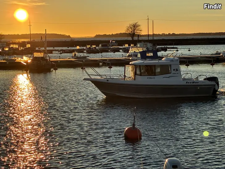 Säljes Sea-Boy 630 MC aluminiumbåt