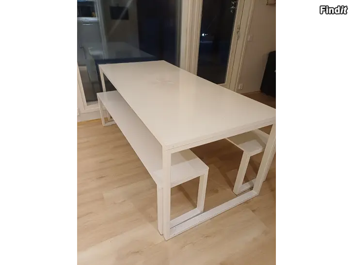 Myydään Ruokqpoytä ja penkit