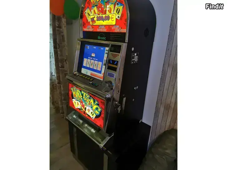 Säljes Poker maskin.Lyx spargris