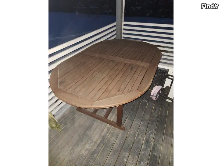 Myydään Iso puutarhakalusto