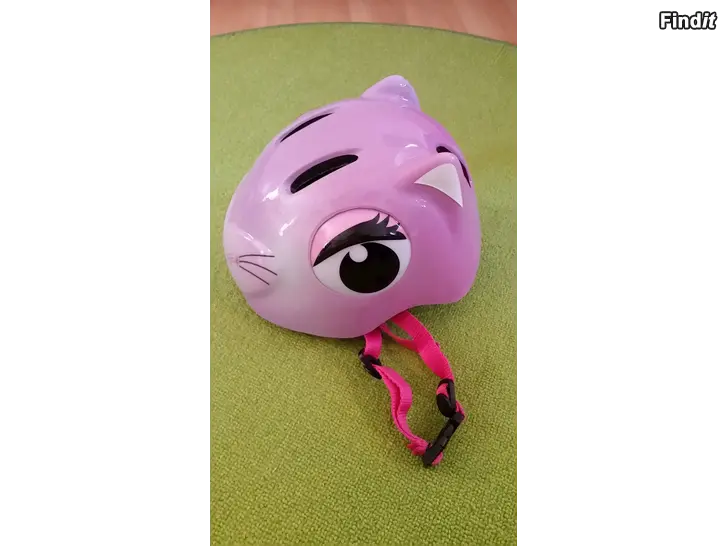 Myydään Jupiter lasten pyöräilykypärä kissa Y-26 -hinta 7e
