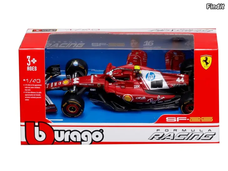 Myydään F1 Ferrari 2025 Lewis Hamilton - mittakaava 143
