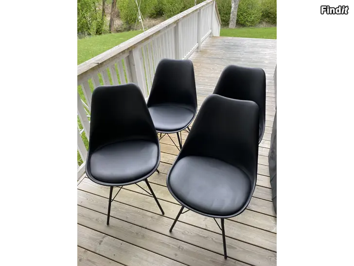 Myydään Svarta köksstolar
