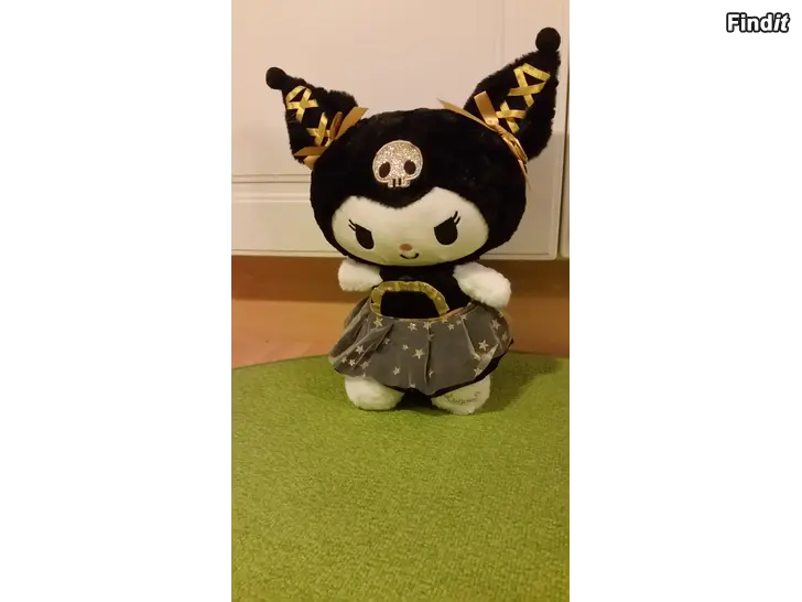 Myydään Sanrio Kuromi Plush Doll pehmolelu 30cm  -hinta 20e